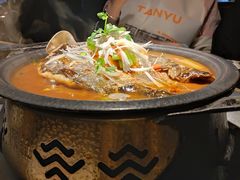 -探鱼·鲜青椒爽麻烤鱼(天一广场店)