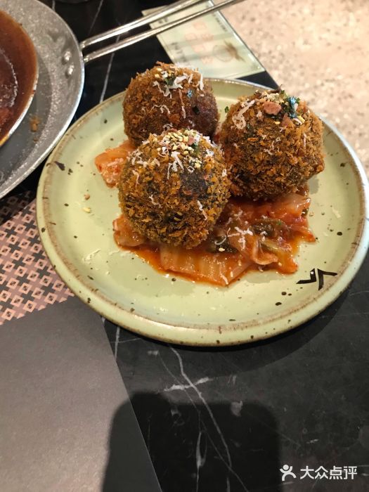 KCOOKING概念韩餐(世茂52+店)墨鱼芝士饭团图片