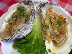 乳山蒜蓉大生蚝-鱼满舱·鲜活海鲜·正宗鲁菜