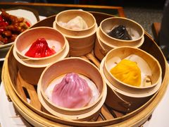 清新五彩小笼包-龍堂蟹黄小笼包(万家丽店)