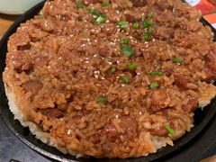 铁板糯米煎牛肉-我家福厨(万达中餐厅店)