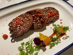 低温碳烤辣味牛舌-Amanda餐厅(长乐路店)
