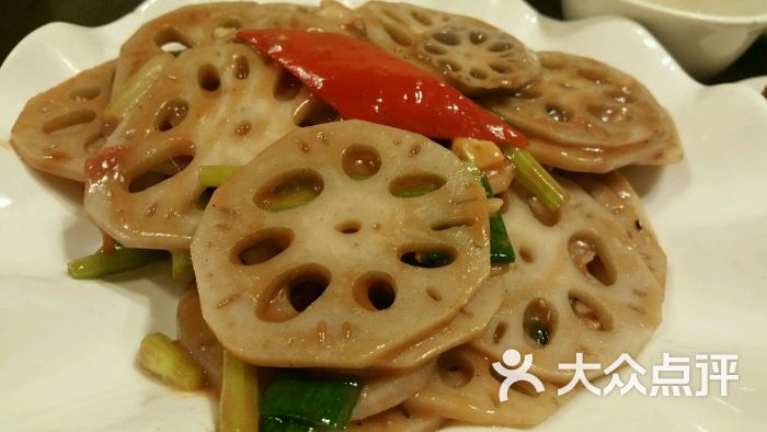 鹏城饭馆(大鹏所城东门店)-南乳炒藕片图片-深圳美食-大众点评网