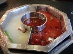 鸳鸯锅-辣川婆鲜肉自助串串香(三台子店)