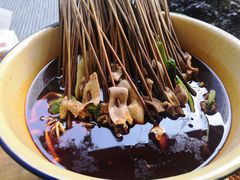-拈签一笑黄牛肉辣卤串串