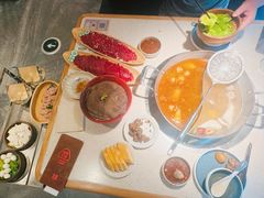 招牌牛杂鸳鸯锅-左庭右院鲜牛肉火锅(苏州园区永旺店)