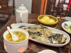 鲜花椒汁蒸老虎斑-道南書院·私房菜·早午茶·茶馆