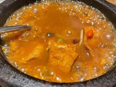 海胆虾怪酱炖老豆腐-青雅中餐厅(大连金石滩绿发希尔顿度假酒店)