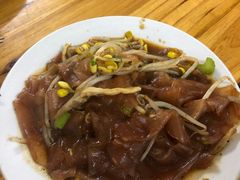 平菇炒酿皮-何记酿皮店(西流湾店)