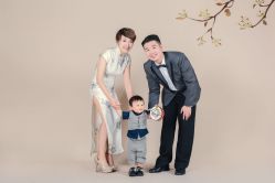 -时光纪亲子全家福照相馆(静安店母女写真父母纪念照)