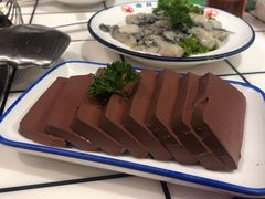 鸭血旺-喜悦小串丹东小黄牛海鲜烧烤大排档(民主广场店)