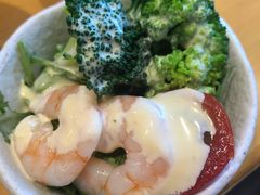 西兰花大虾佐味增蛋黄酱-胜博殿日式炸猪排(西红门店)