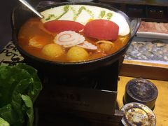芝士奶盖锅-东北烧烤·烤羊腿(天虹店)