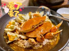 酱汁土猪肉蒸膏蟹-猪肉婆私房菜(容桂总店)