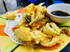 椒盐鲜鱿-凤城康记饭店
