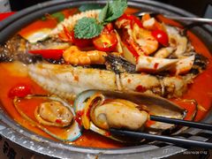 泰酷辣海鲜烤鱼-探炉·香辣豆花烤鱼(笋岗宝能环球汇店)