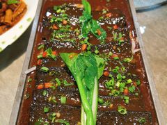 铁板黑豆腐-伊和园清真餐饮