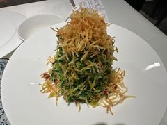 巧拌豆苗-四季民福烤鸭店(王府井灯市口店)