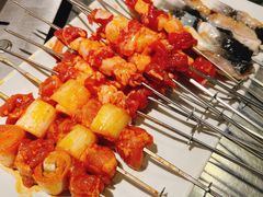 鸡肉大葱串-白玉·朝鲜族烤串(南山店)