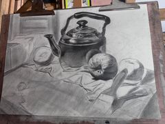 -谷隆画舍·国画书法素描彩铅水彩