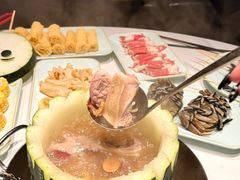 -翟辉冬瓜盅火锅(南村万博店)