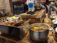 自助取餐区-汉巴9号自助餐厅(新潮尚品超市店)