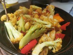 炝辣啫花菜-得意啫·广东啫啫煲(前海HOP店)