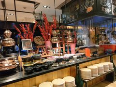 自助取餐区-松咖啡自助餐厅·松北香格里拉