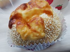芝士肉松面包-北大学一食堂