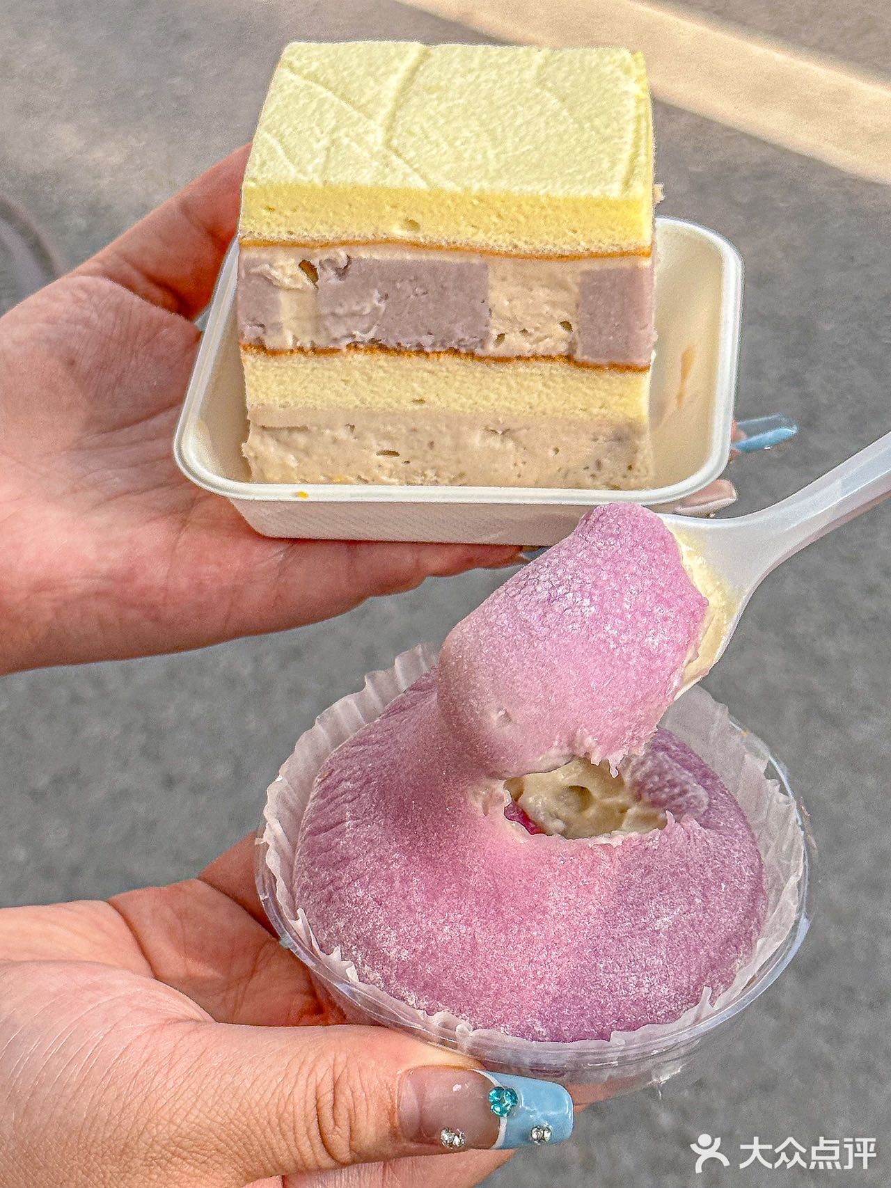 上海巨火的芋泥...排队1h也要买!