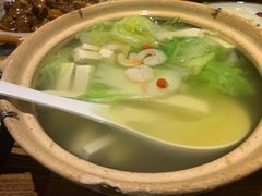 鲜虾白菜豆腐汤-并州大牌档之醉轻尘