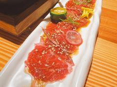 生牛肉刺身-花潮料理艺食馆(世欧广场店)