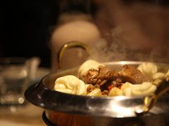 铁锅家养鸡配花卷-杏花堂·山西菜馆(晋中万达店)