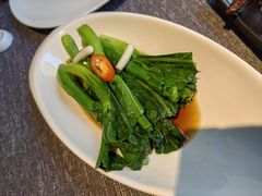 白灼广东菜心-御花园·粤菜·海鲜火锅(中山公园店)