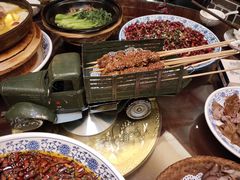 孜然羊肉串(每串)-杨记隆府(南坪店)