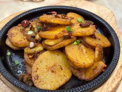 铁板土豆片-李师傅脆肚(梅林店)
