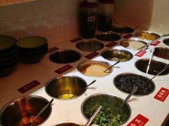 自助调料区-一叶一世界•素食餐厅(新光天地店)