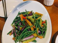 茄子烧豆角-烧肉馆(古北水镇景区店)