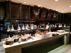 自助取餐区-上海锦江汤臣洲际大酒店壹阶层