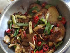 干锅土豆片-金家老三饭庄(常营店)