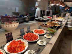 自助取餐区-深圳佳兆业万豪酒店-金沙全日餐厅