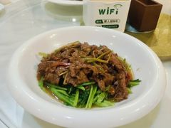 芥兰炒牛肉-潮人姐妹轩(海宁路店)
