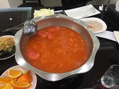 番茄玉米锅-红菇坊鲜汤火锅(北站店)
