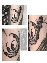 -幸运7纹身刺青Lucky7tattoo