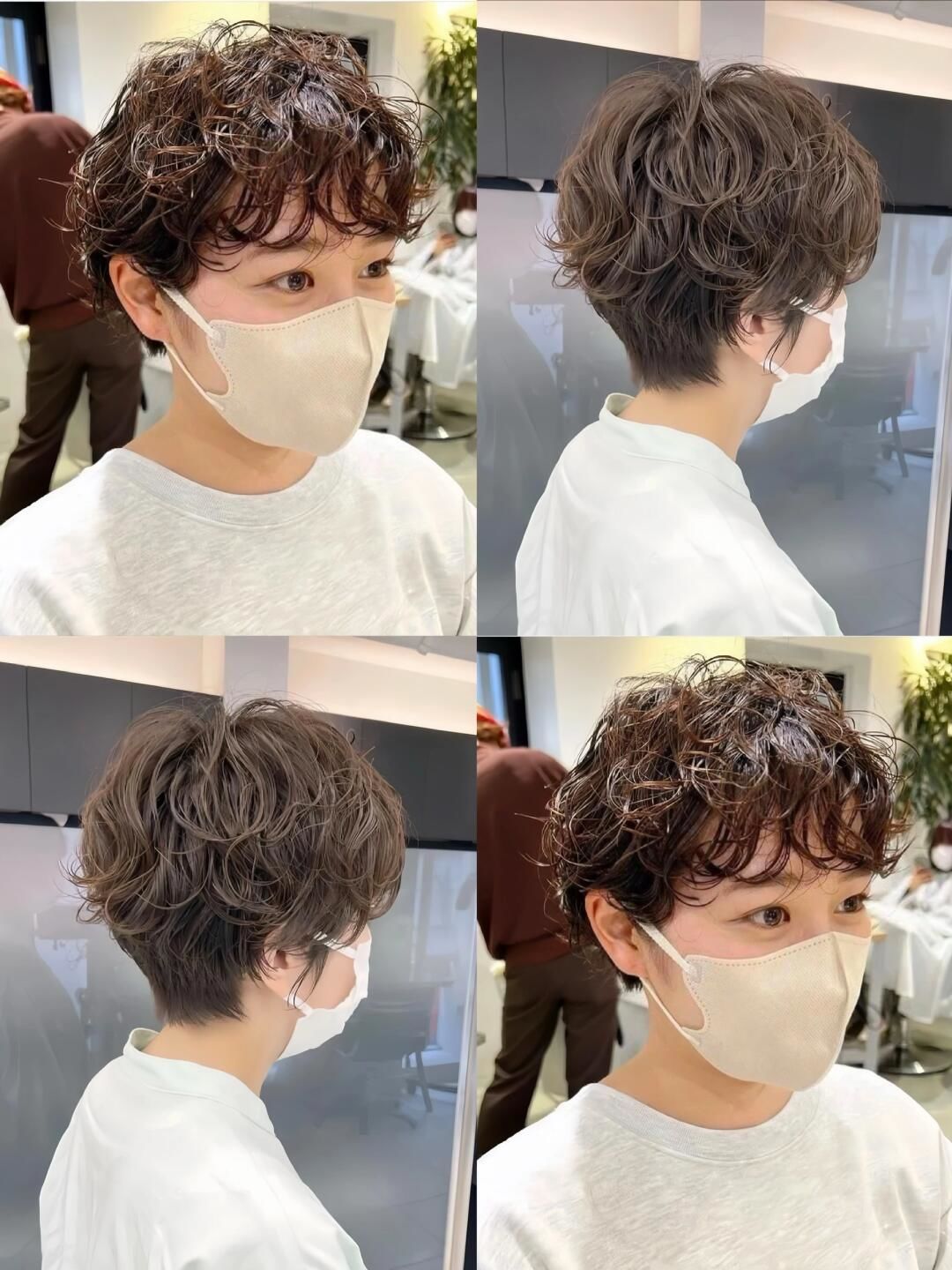 复古慵懒短发发型