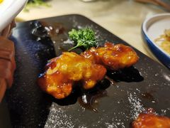 雪花糖醋里脊-绿茶餐厅(成都大悦城店)