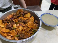 -尕有炕锅烤羊肉