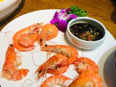 白灼盐汪虾-必点海鲜·鲅鱼水饺(鞍山西道店)