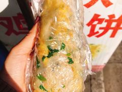 -正宗杂粮煎饼香软鸡蛋饼