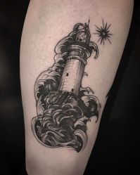 -木子·纹身店TATTOO穿孔·洗纹身